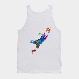 Soccer Player Girl Goalie Tank Top